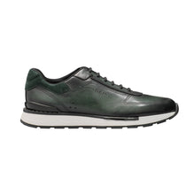 Men S6377 Vn Softy + Suede Nero Verde - Nero Verde
