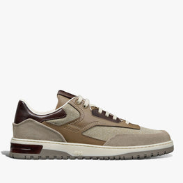 Men S6427 Textile+ Suede + Calf + Lag Taupe - Taupe