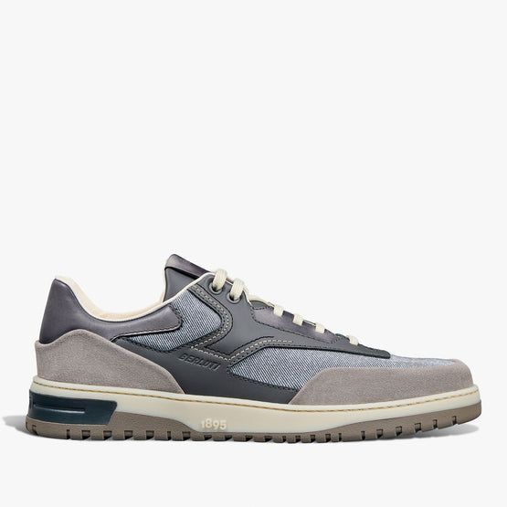 Men S6427 Textile+Suede+Calf+Lag Adriat Blue - Adriatic Blue