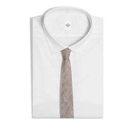 Men T25Tj82 Sbgv E08 Tie - Warm Beige